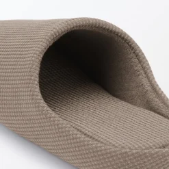 Chaussons mules à semelle intérieure en coton