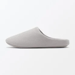 Chaussons mules à semelle intérieure en coton