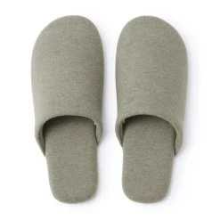 Chaussons mules en coton doux
