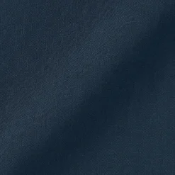 Chemise à col mao en lin lavé pour homme