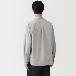 Chemise à poche en coton biologique pour homme