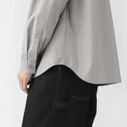 Chemise à poche en coton biologique pour homme