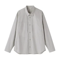 Chemise à poche en coton biologique pour homme
