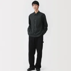 Chemise à poche en coton biologique pour homme