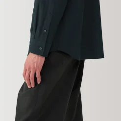 Chemise en coton brossé pour homme