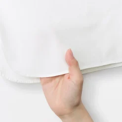 Chemise en coton délavé à mailles larges pour femme