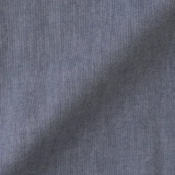 Chemise en coton Oxford lavé col officier pour homme