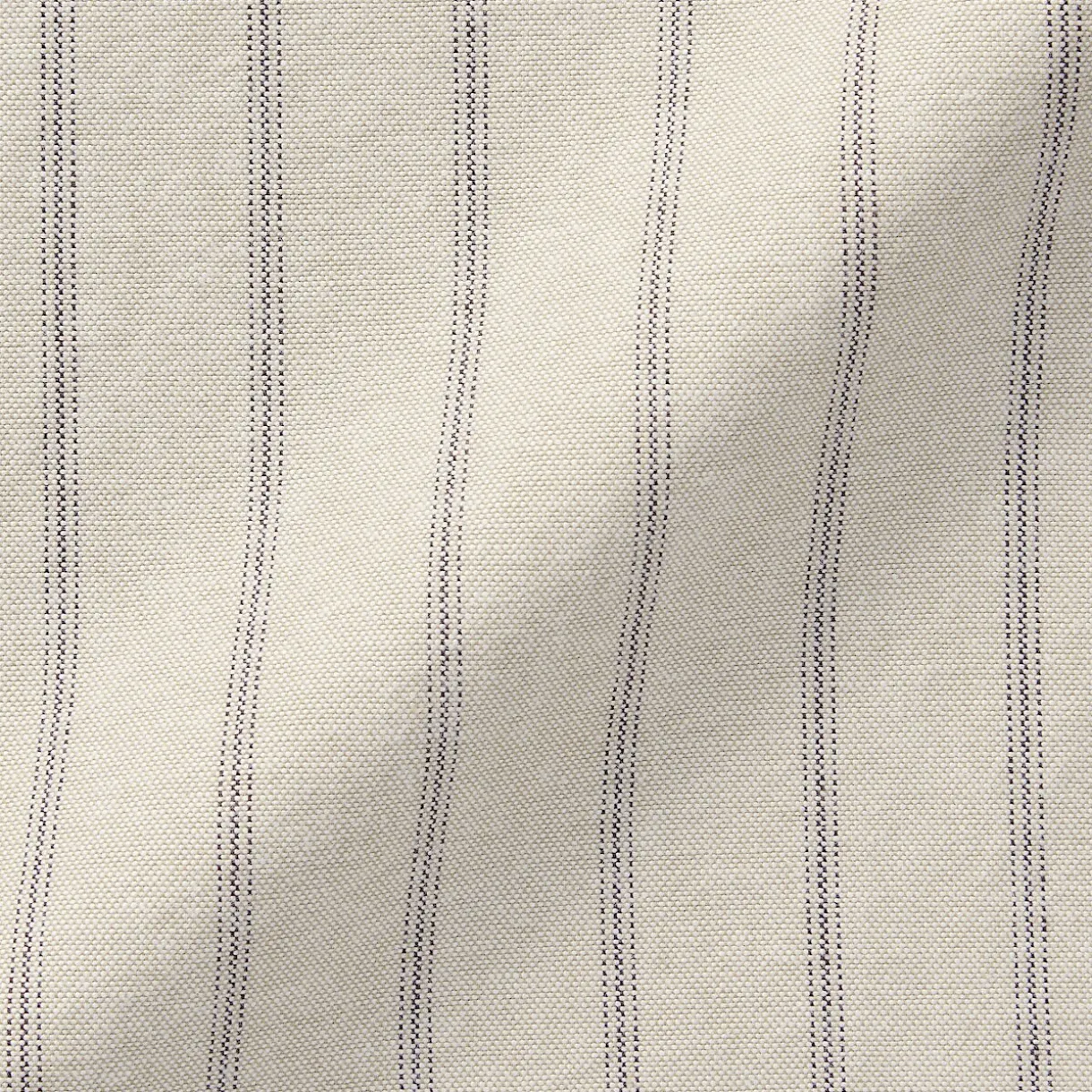 Chemise en coton Oxford lavé col officier homme