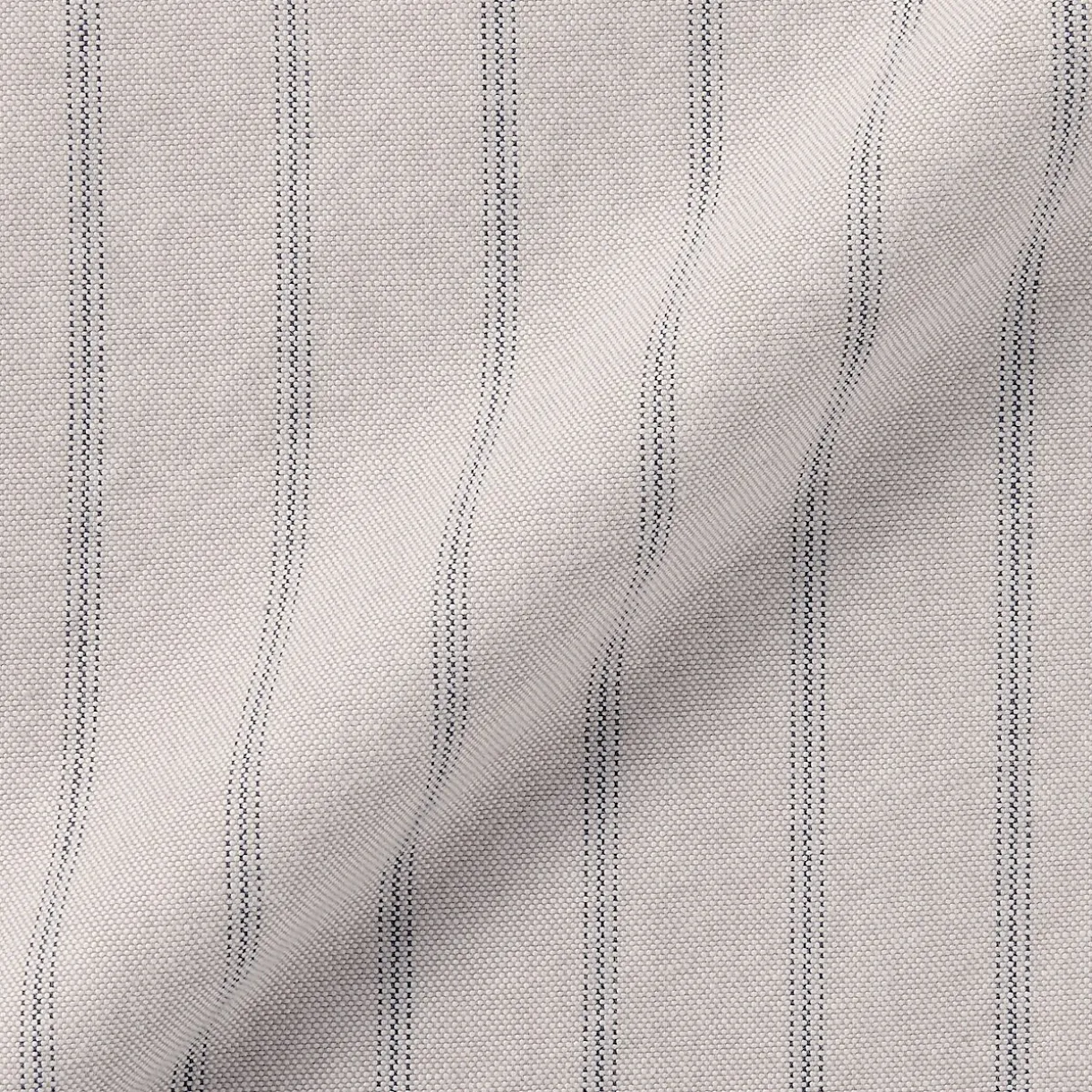 Chemise en coton Oxford lavé col officier homme