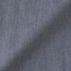 Chemise en coton Oxford lavé col officier pour homme