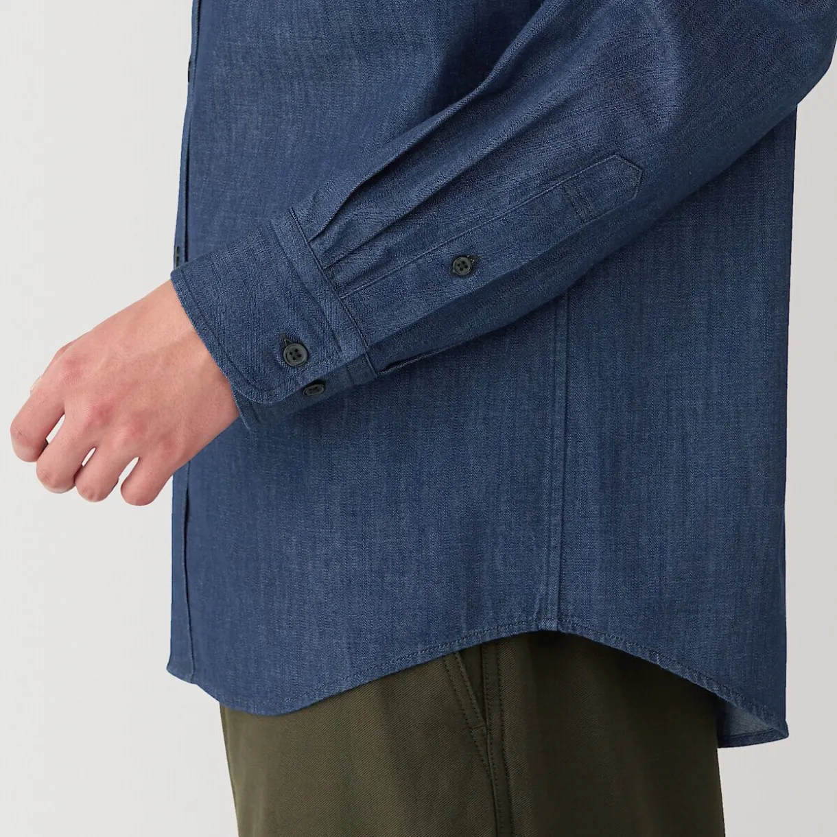 Chemise en denim pour homme