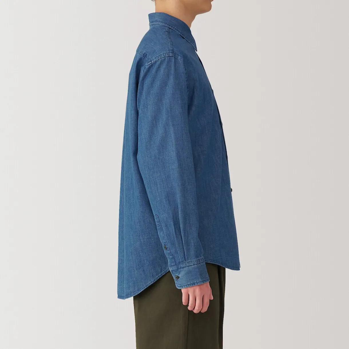 Chemise en denim pour homme