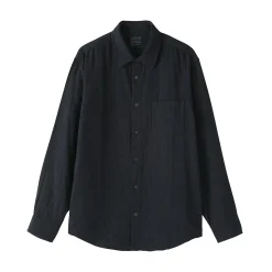 Chemise en double gaze en mélange de kapok pour homme