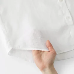 Chemise en lin lavé pour femme