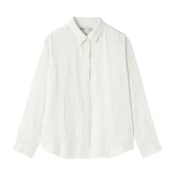 Chemise en lin lavé pour femme