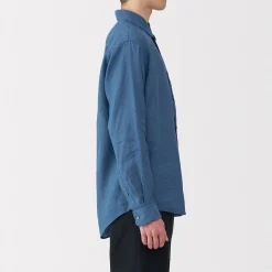 Chemise en lin lavé pour homme