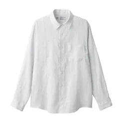 Chemise en lin lavé pour homme