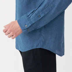 Chemise en lin lavé pour homme