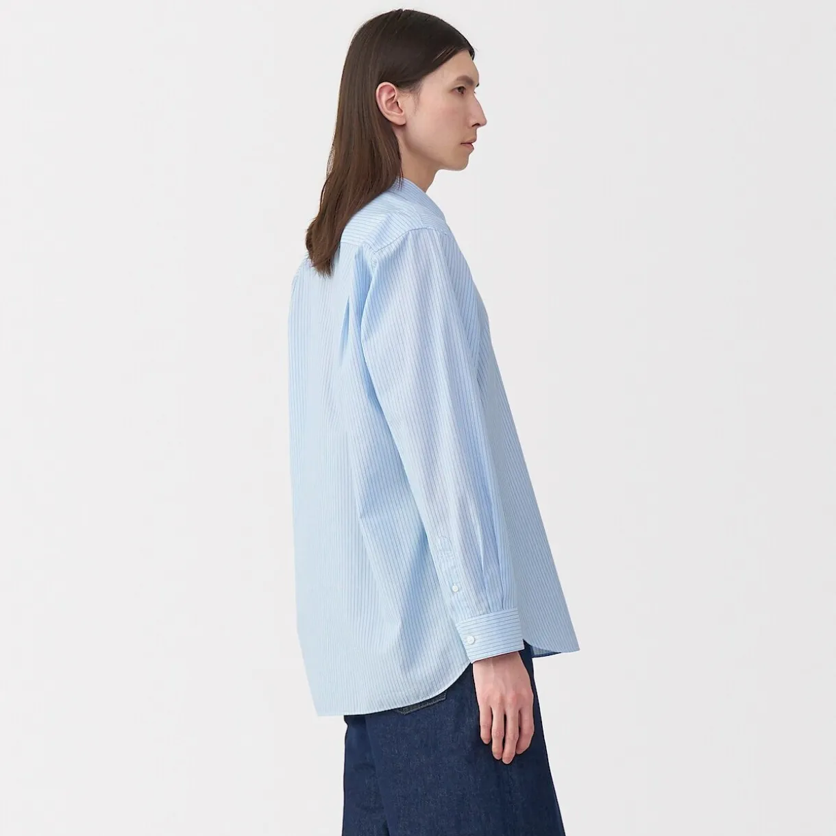 Chemise en popeline de coton pour homme