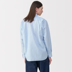 Chemise en popeline de coton pour homme