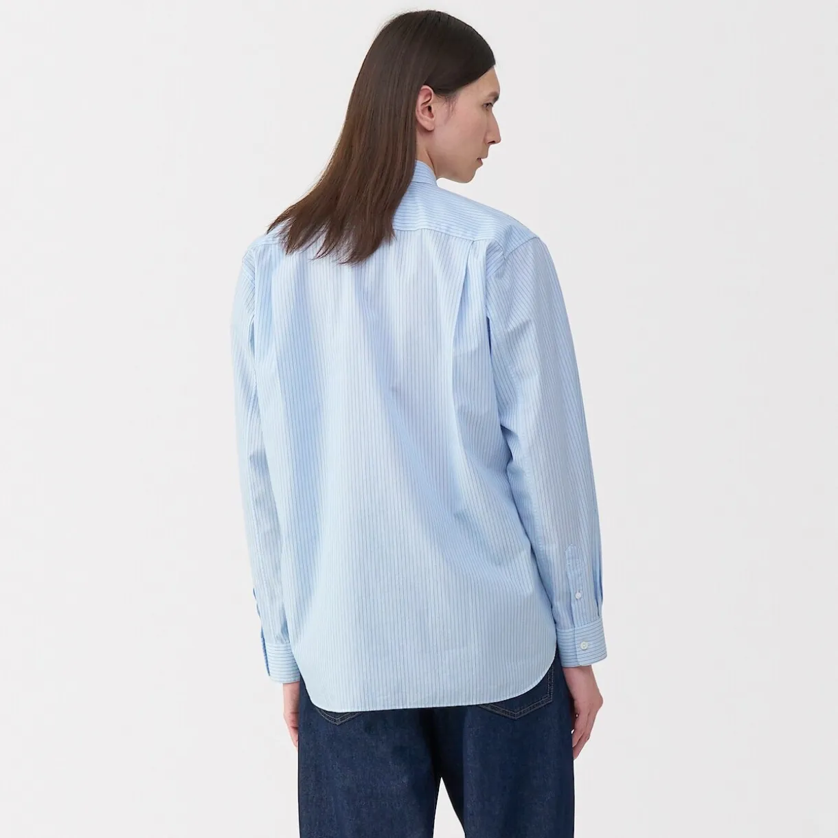 Chemise en popeline de coton pour homme