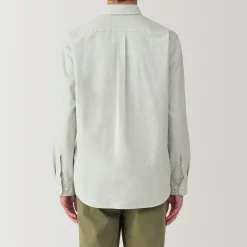 Chemise Oxford en coton lavé pour homme…