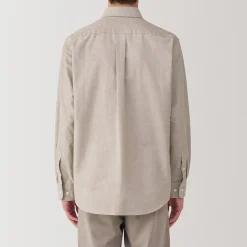 Chemise Oxford en coton lavé pour homme…