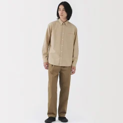 Chemise Oxford en coton lavé pour homme…