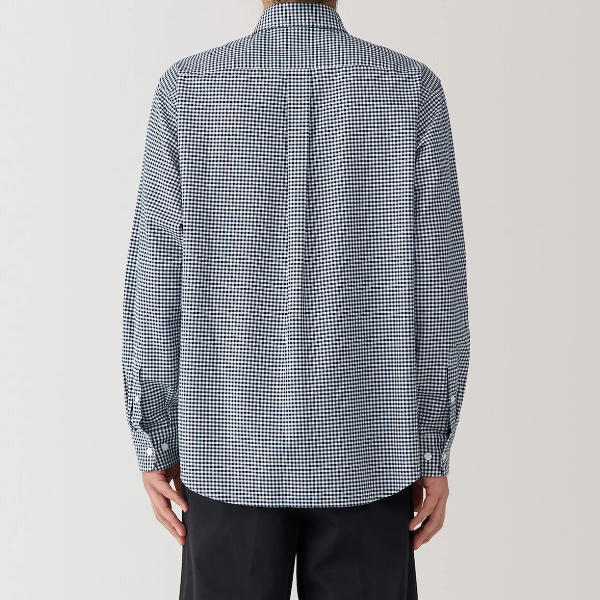 Chemise Oxford en coton lavé pour homme