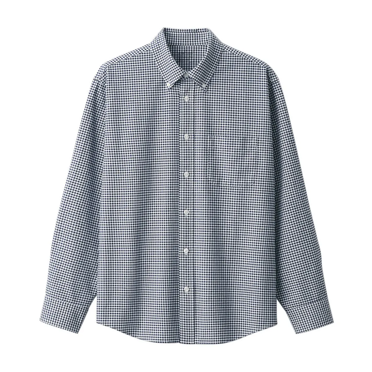 Chemise Oxford en coton lavé pour homme
