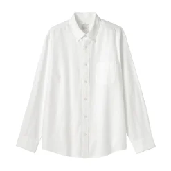 Chemise Oxford en coton lavé pour homme