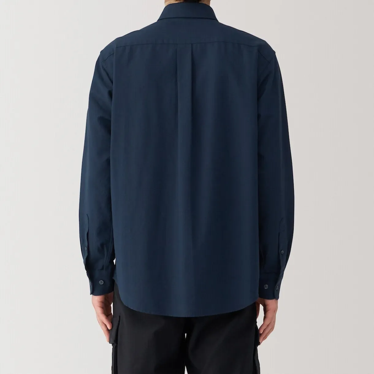 Chemise Oxford en coton lavé pour homme