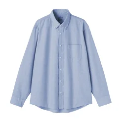 Chemise Oxford en coton lavé pour homme