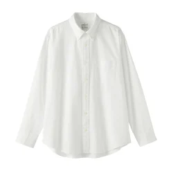 Chemise Oxford en coton lavé pour homme
