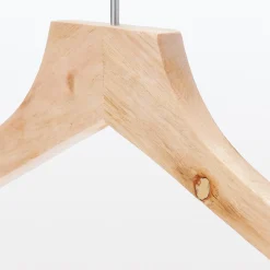 Cintres en bois avec encoches (Lot de 5)