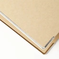 Classeur 2 anneaux A4 kraft naturel