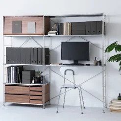 Classeur A4 anthracite à levier