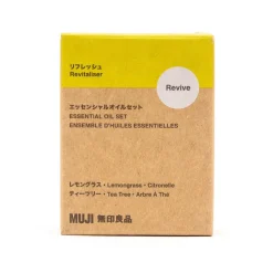 Coffret d'huiles essentielles revitalisantes (Agrumes)