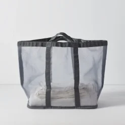 Corbeille à linge en filet de nylon