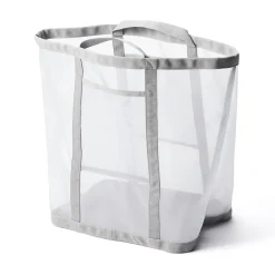 Corbeille à linge en filet de nylon