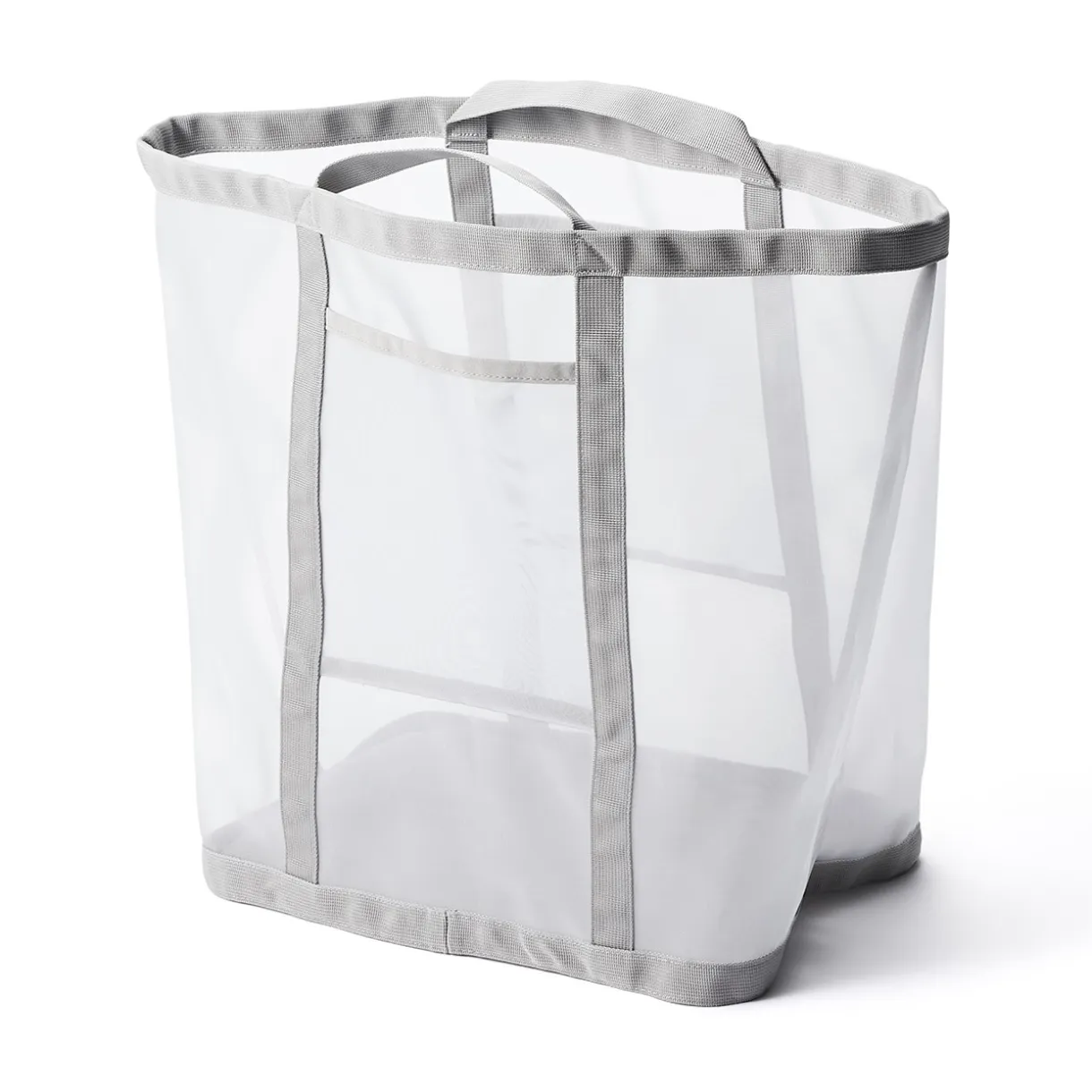 Corbeille à linge en filet de nylon