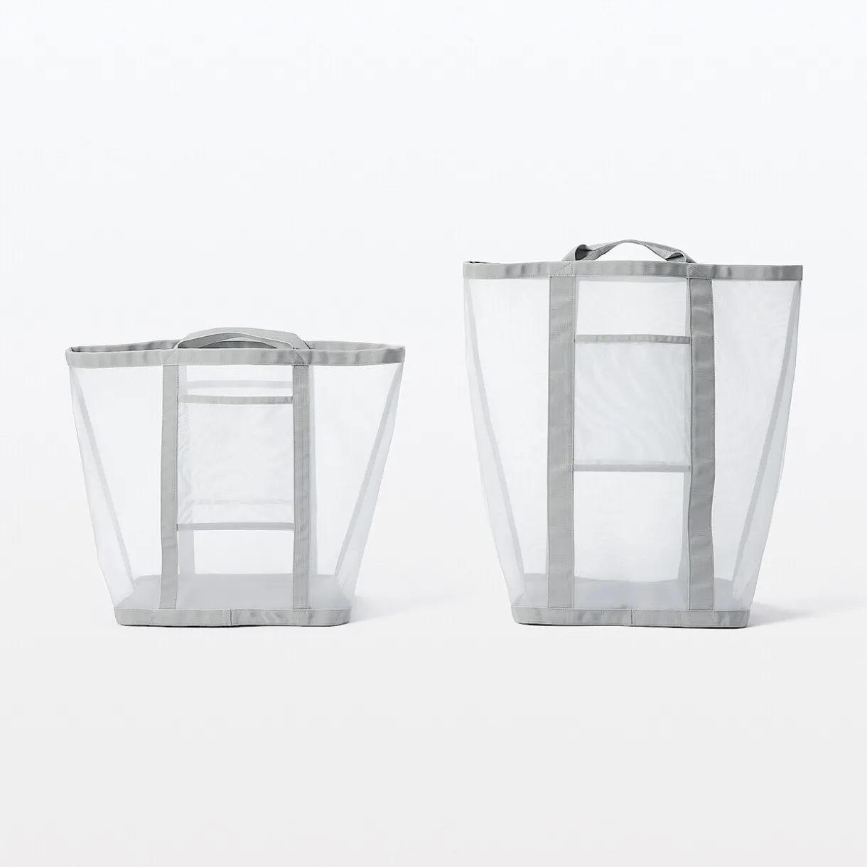 Corbeille à linge en filet de nylon