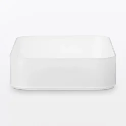 Corbeille plateau en PP L15X P22X H4.5cm