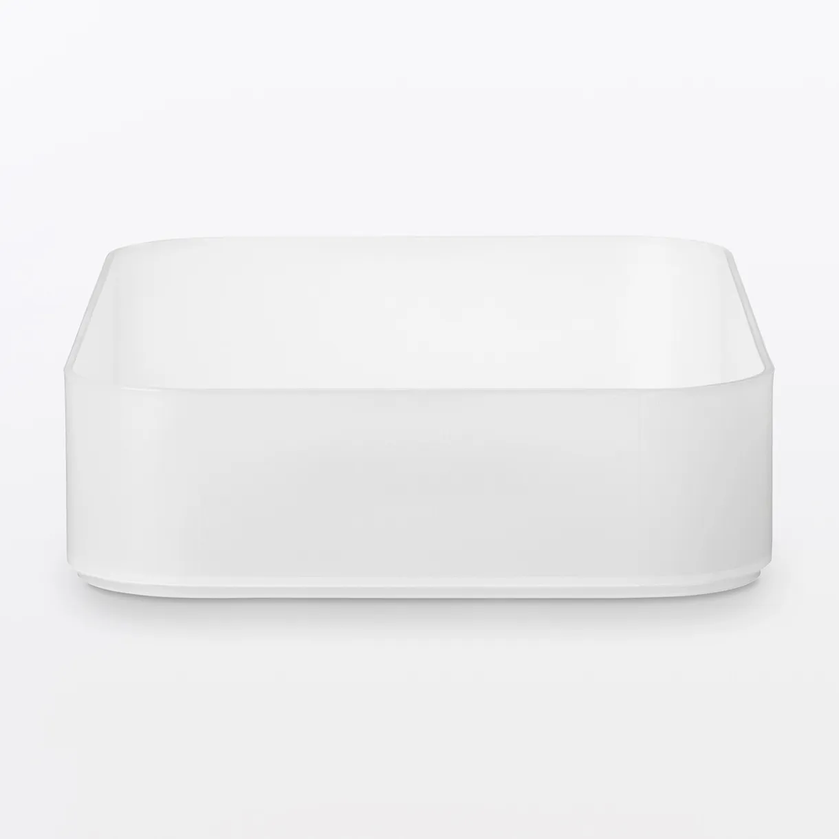 Corbeille plateau en PP L15X P22X H4.5cm