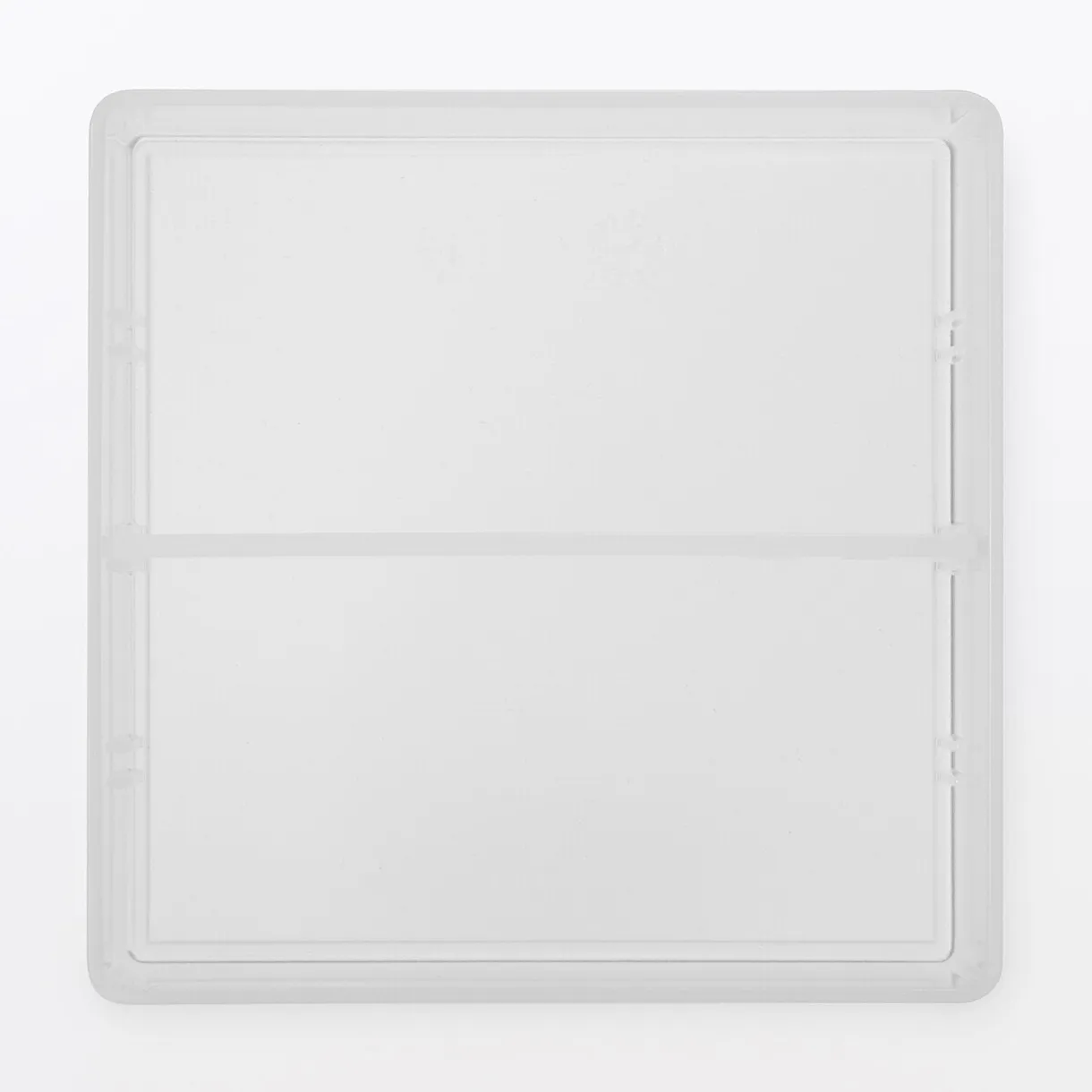 Corbeille PP avec séparateur 1 ‐ 10x10x4cm