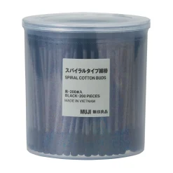 Cotons‐tiges noirs ‐ Boîte de 200
