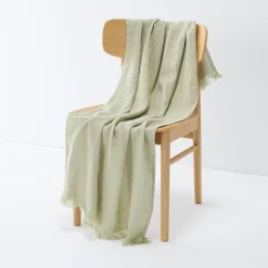 Couverture double gaze en coton biologique