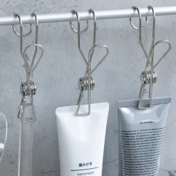 Crochets à pince en acier inoxydable (Lot de 4)