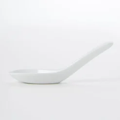 Cuillère chinoise en porcelaine Hakuji