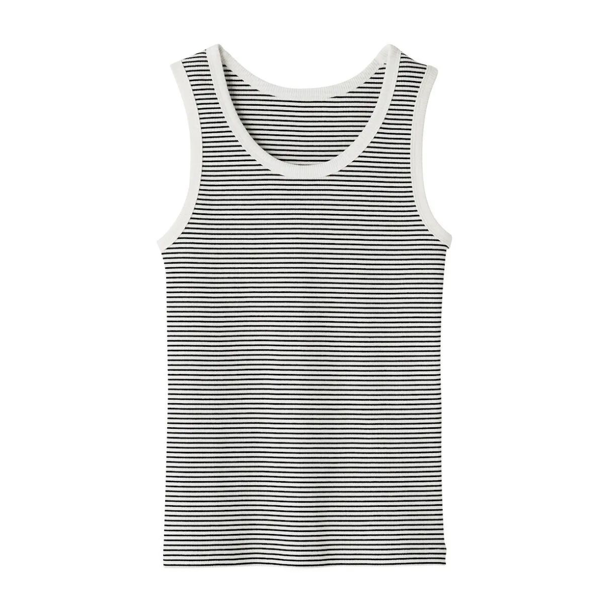 Débardeur côtelé pour femme